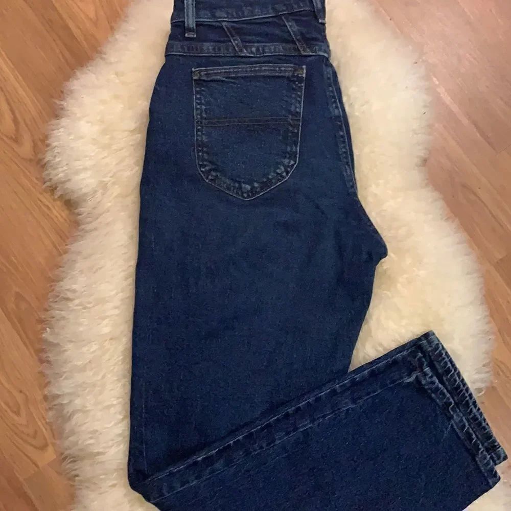 Vintage Riders dark wash mom jeans